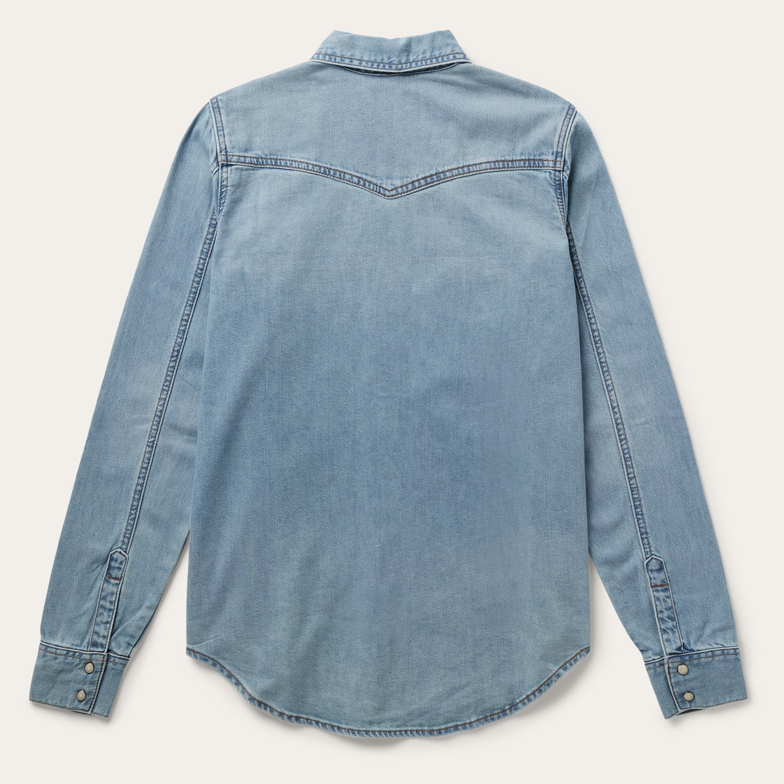 Loose Fit Denim Shirt - Image 3