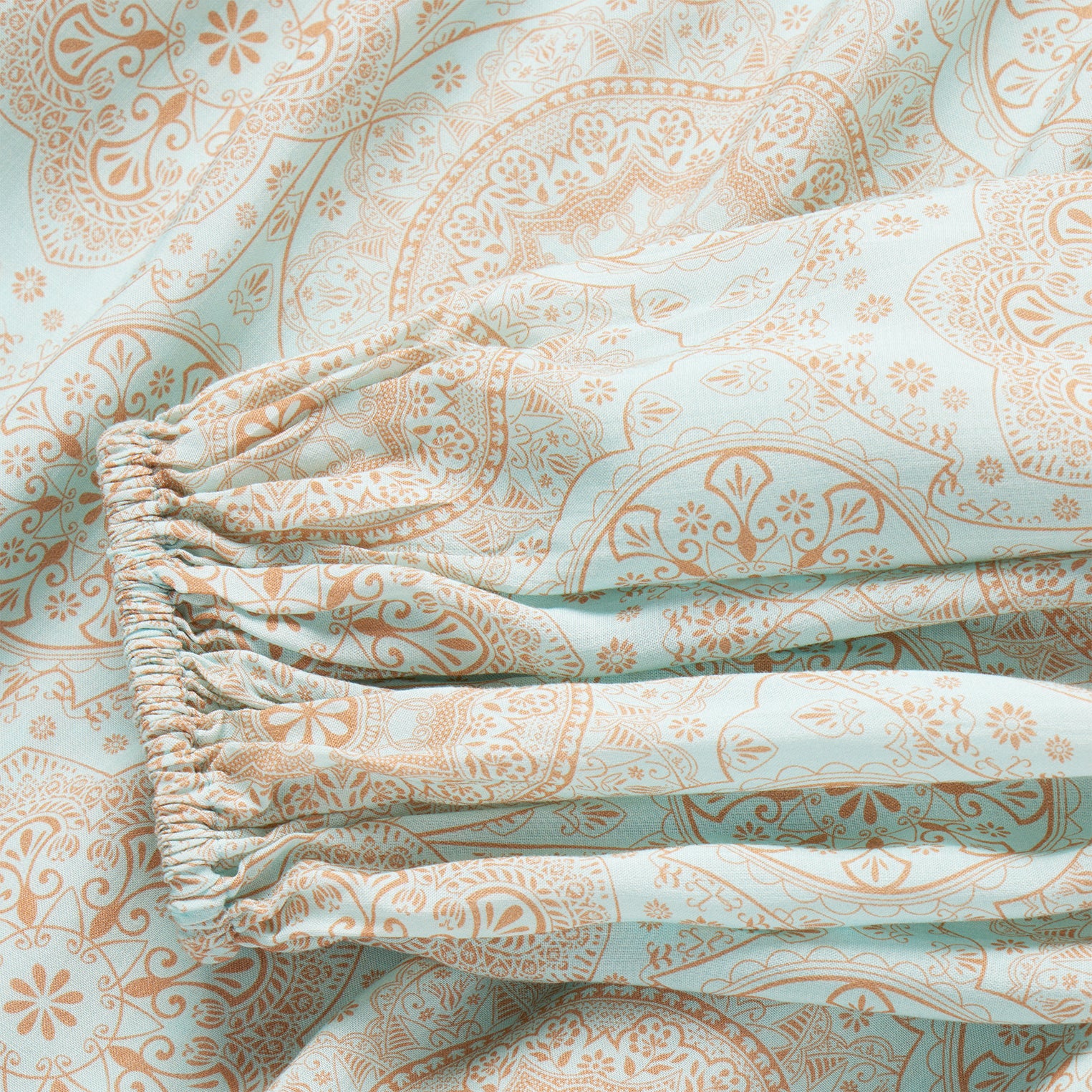 Mandala Print Peasant Blouse - Image 5