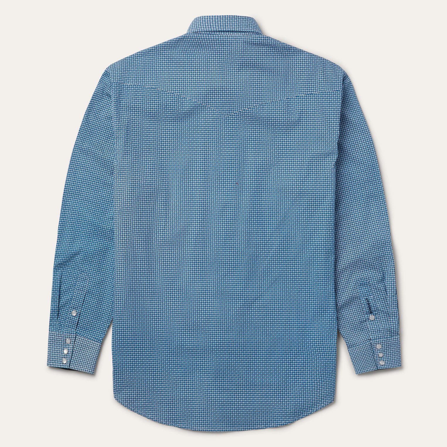 Micro Print Western Shirt - Image 3