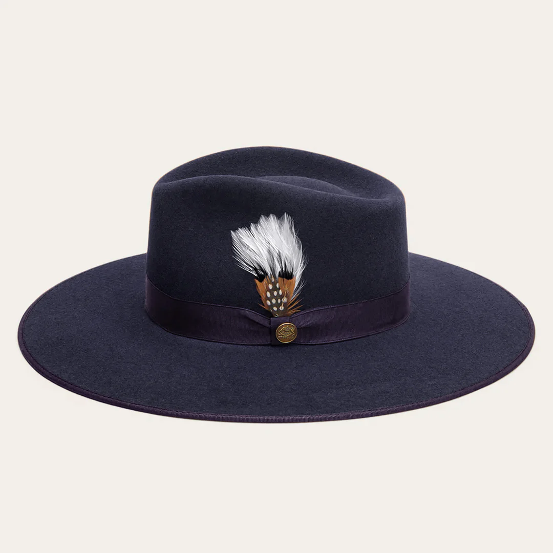 Midtown Wide Flat Brim Hat - Image 3