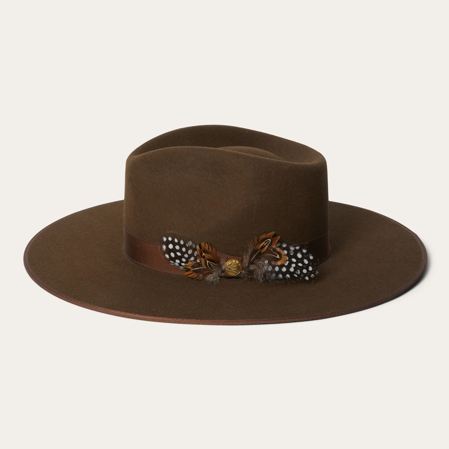 Midtown Wide Flat Brim Hat - Image 3