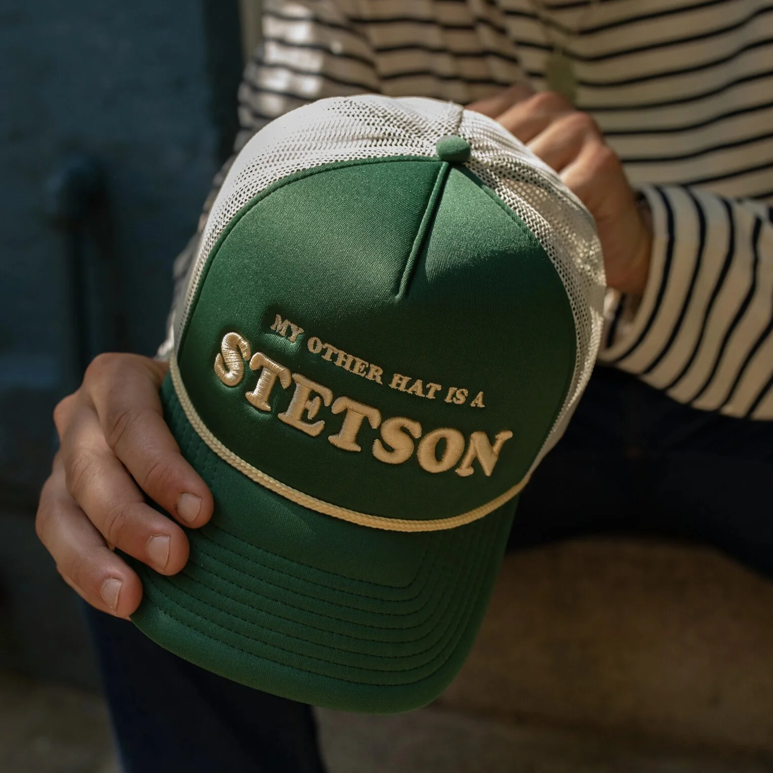 My Other Hat Is A Stetson Trucker Cap - Image 4