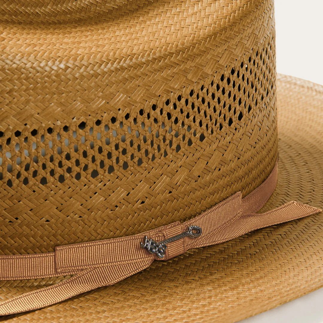 Open Road Vented Straw Cowboy Hat - Image 6