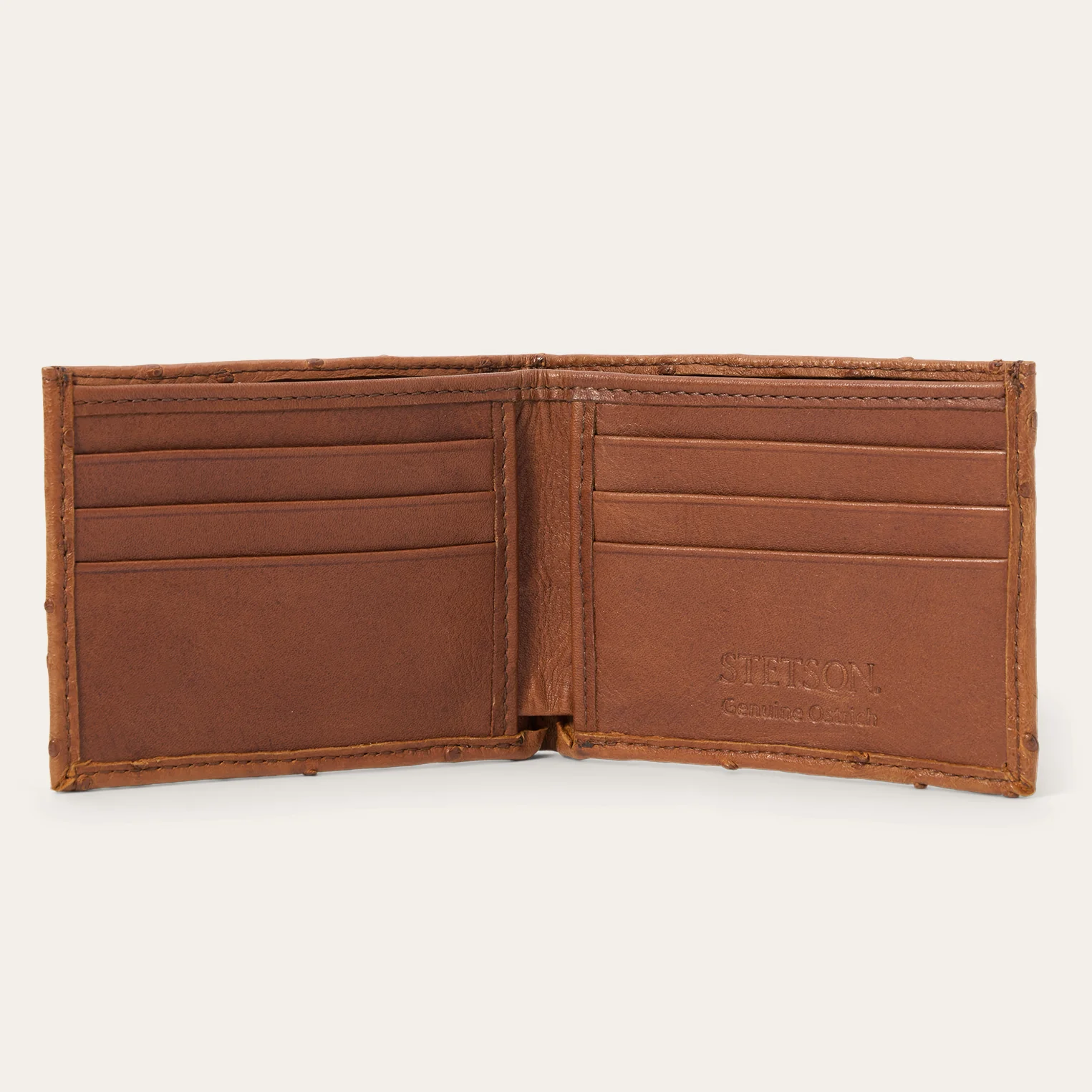 Ostrich Bi-Fold Wallet - Image 4