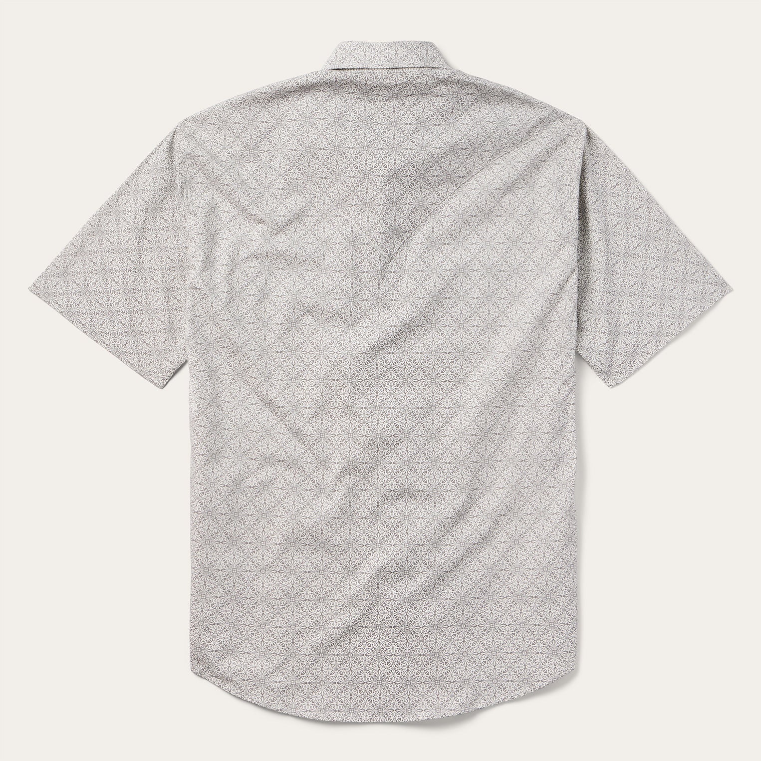 Pewter Filigree Short-Sleeve Western Shirt - Image 2