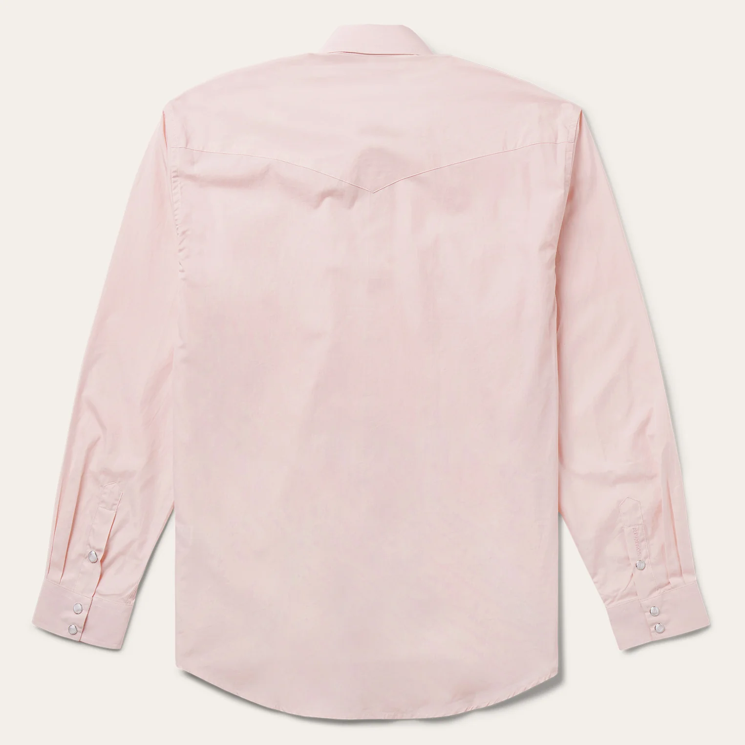 Pink End-On-End Western Shirt - Image 2