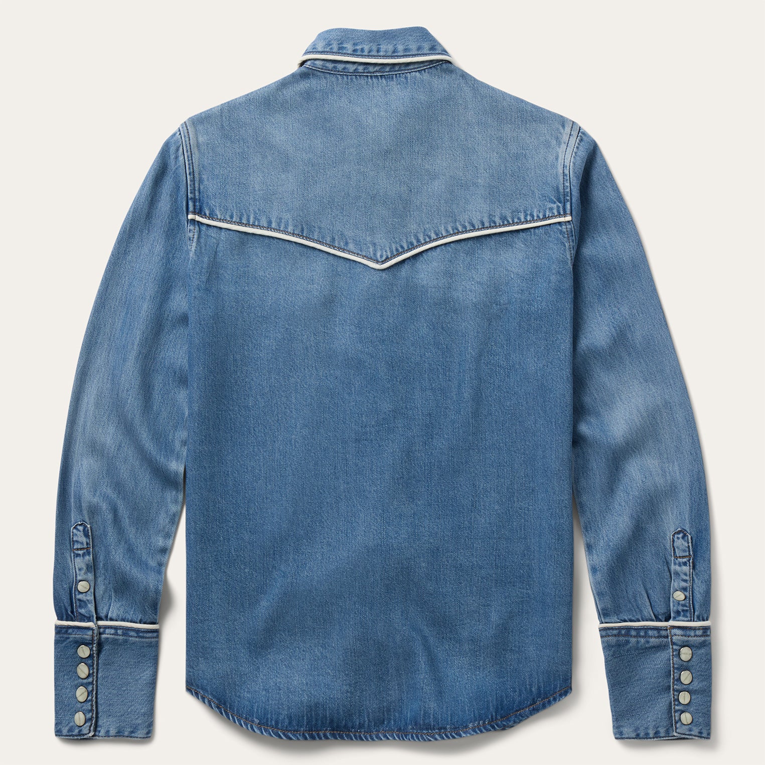 Piped Denim Shirt - Image 2