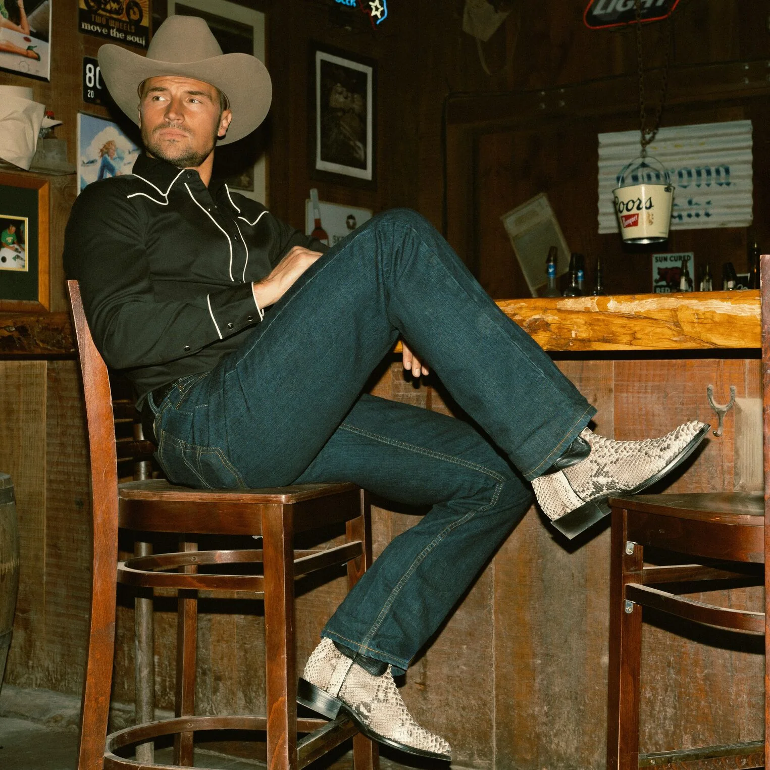 Powder River 4X Cowboy Hat - Image 4