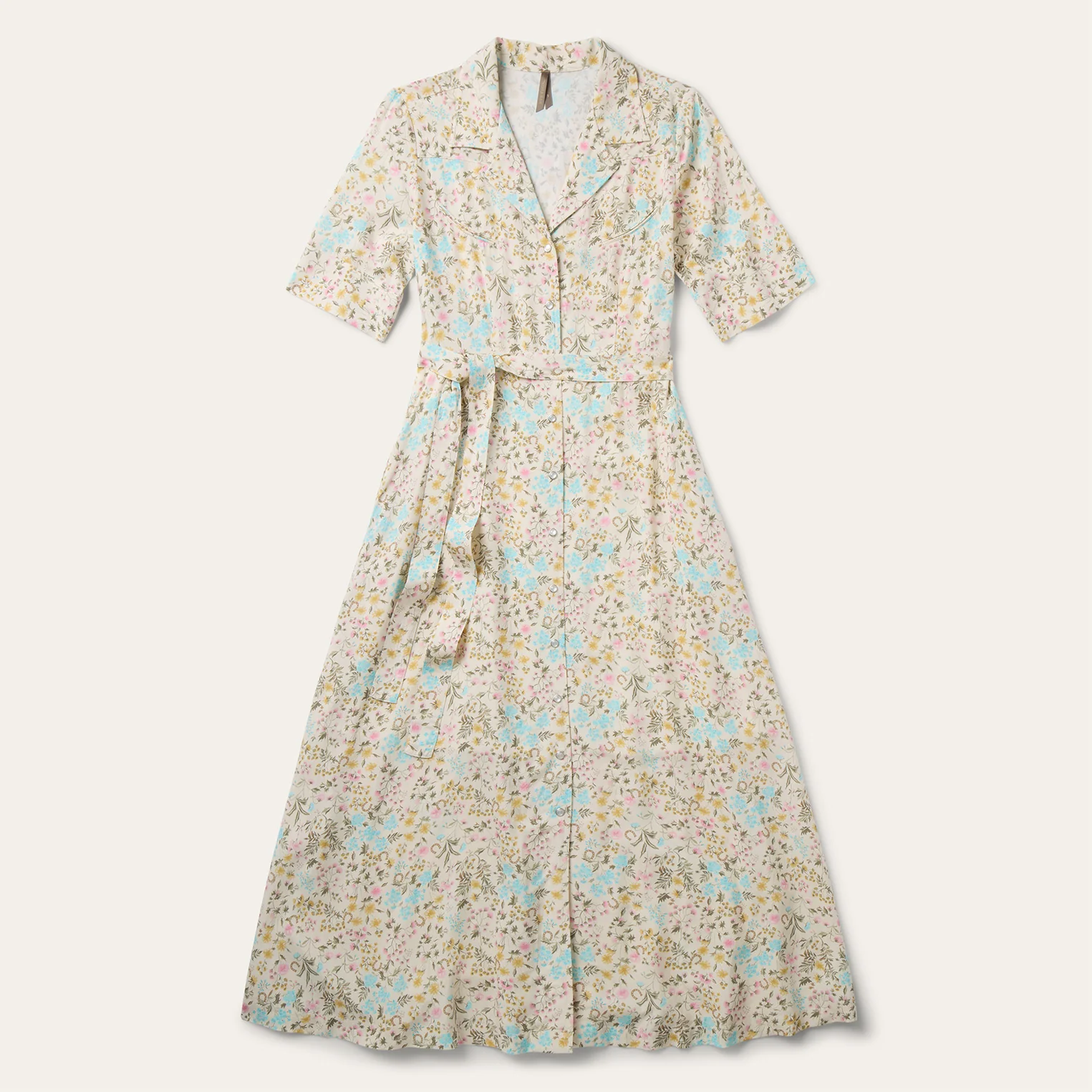 Prairie Floral Short Sleeve Dress