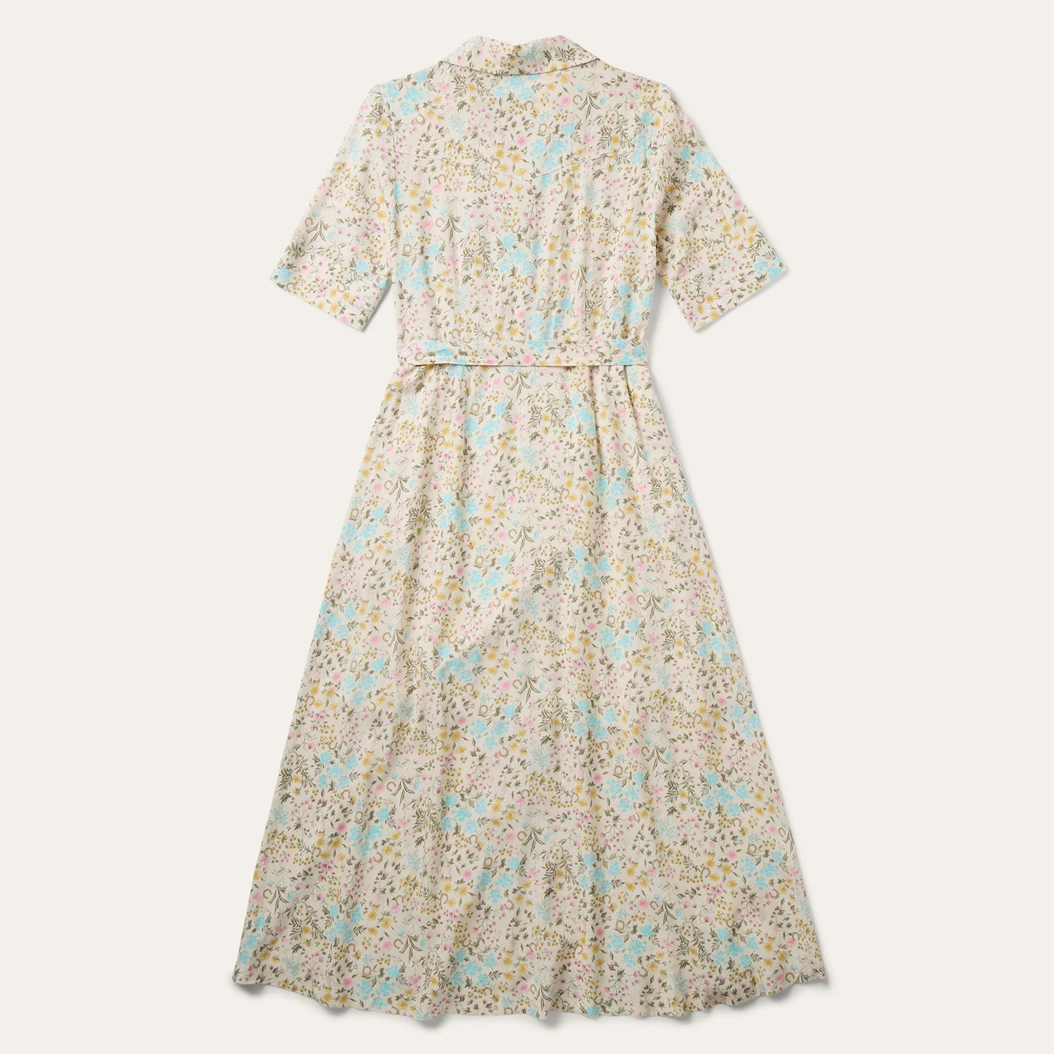 Prairie Floral Short Sleeve Dress - Image 3