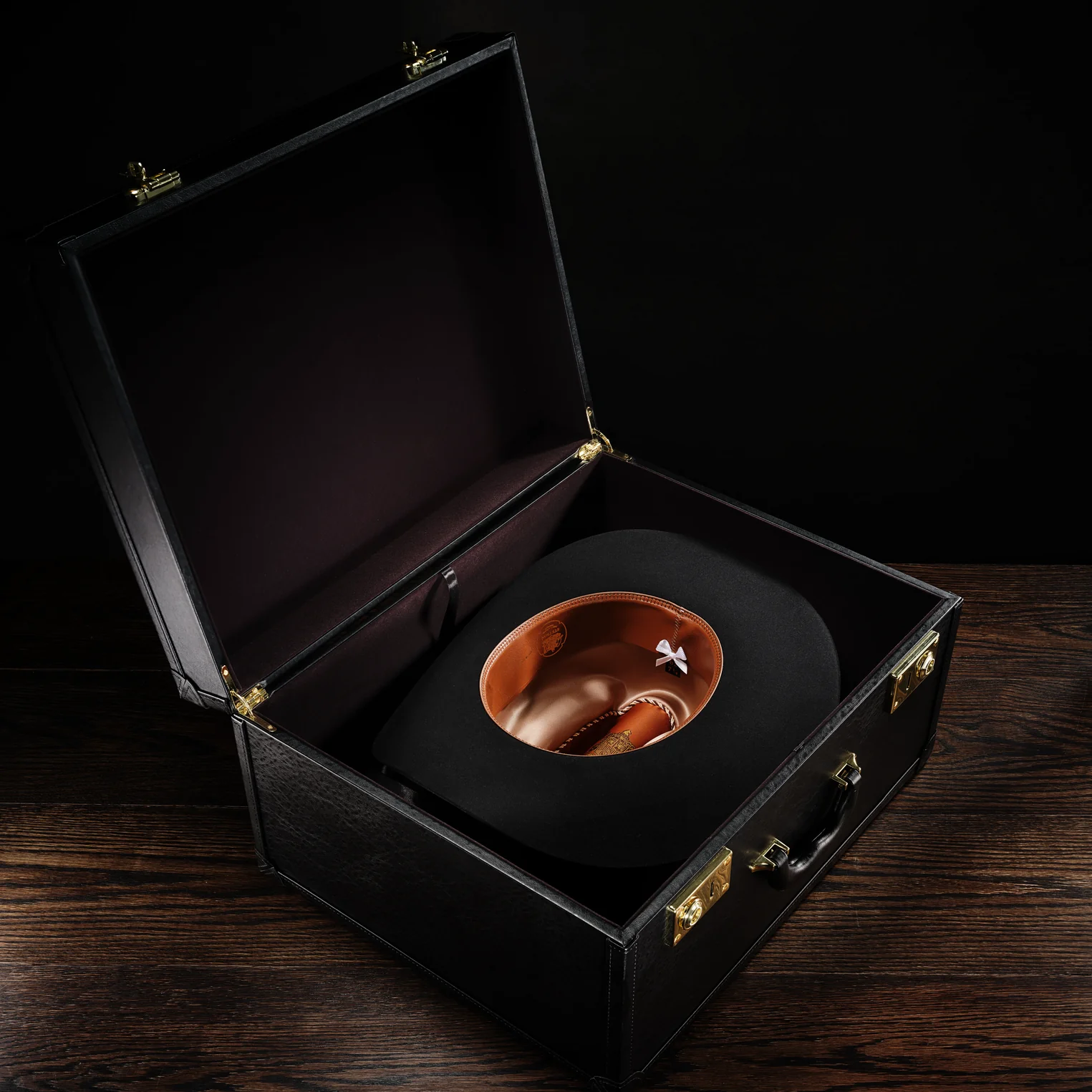 Premium Leather Hat Case - Image 4