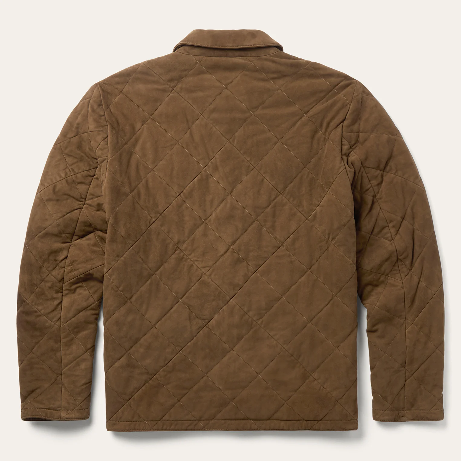 Quilted Suede Jacket - Image 4