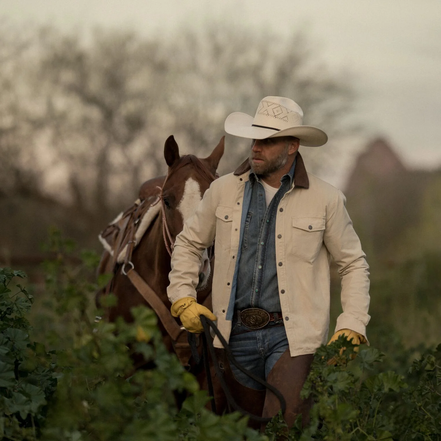 Saddleman 20X Straw Cowboy Hat - Image 2
