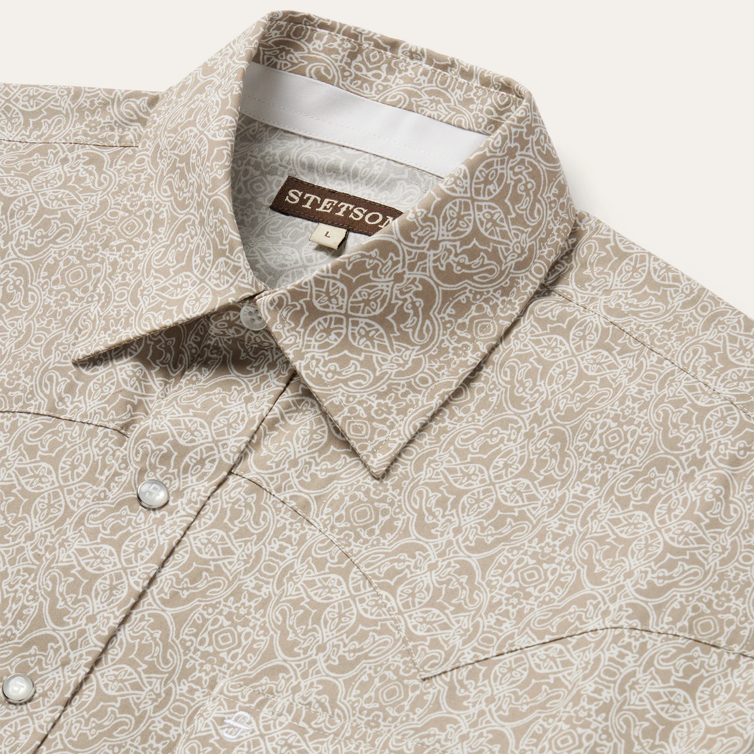 Medallion Print Western Shirt - Image 3