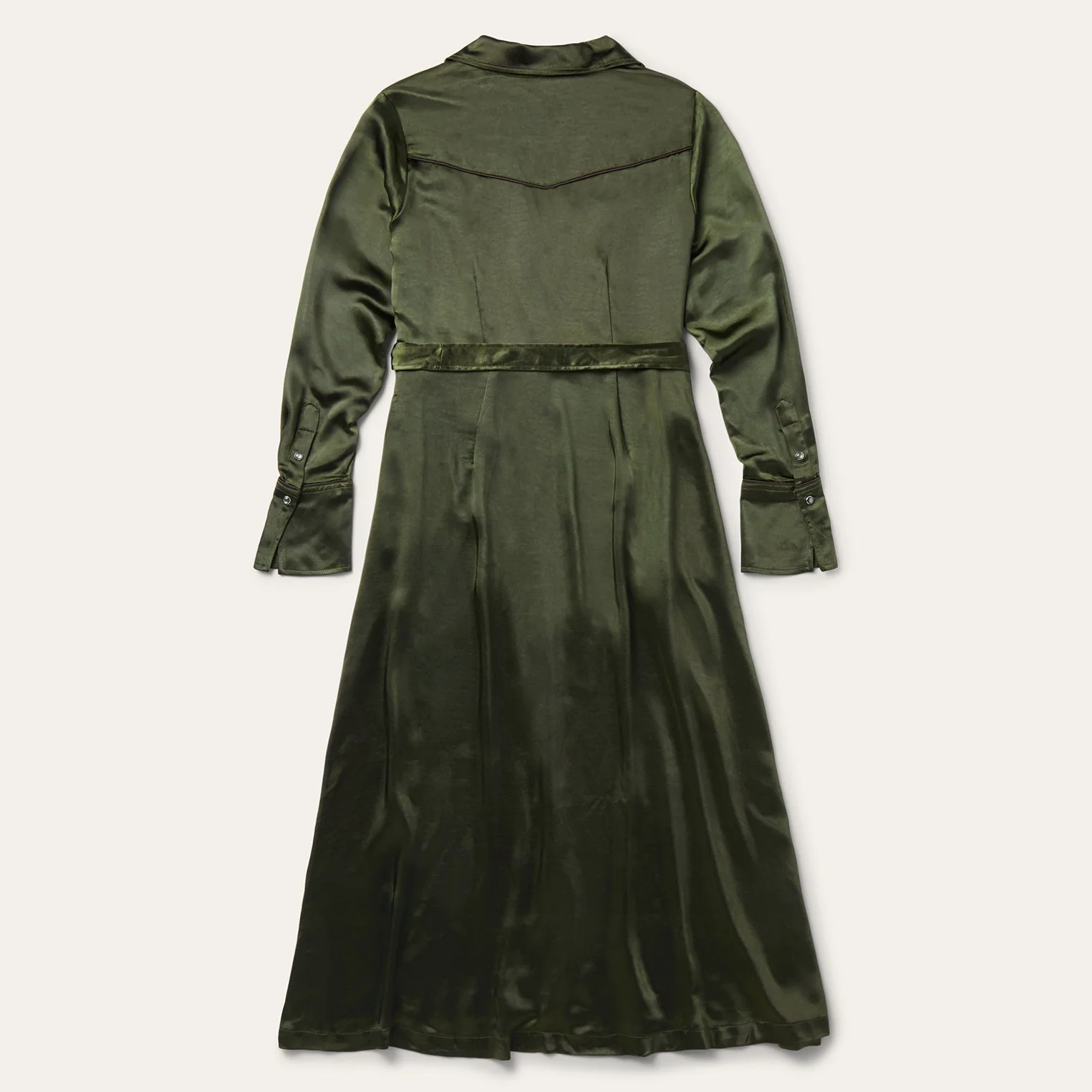 Satin Western Dress - Image 3