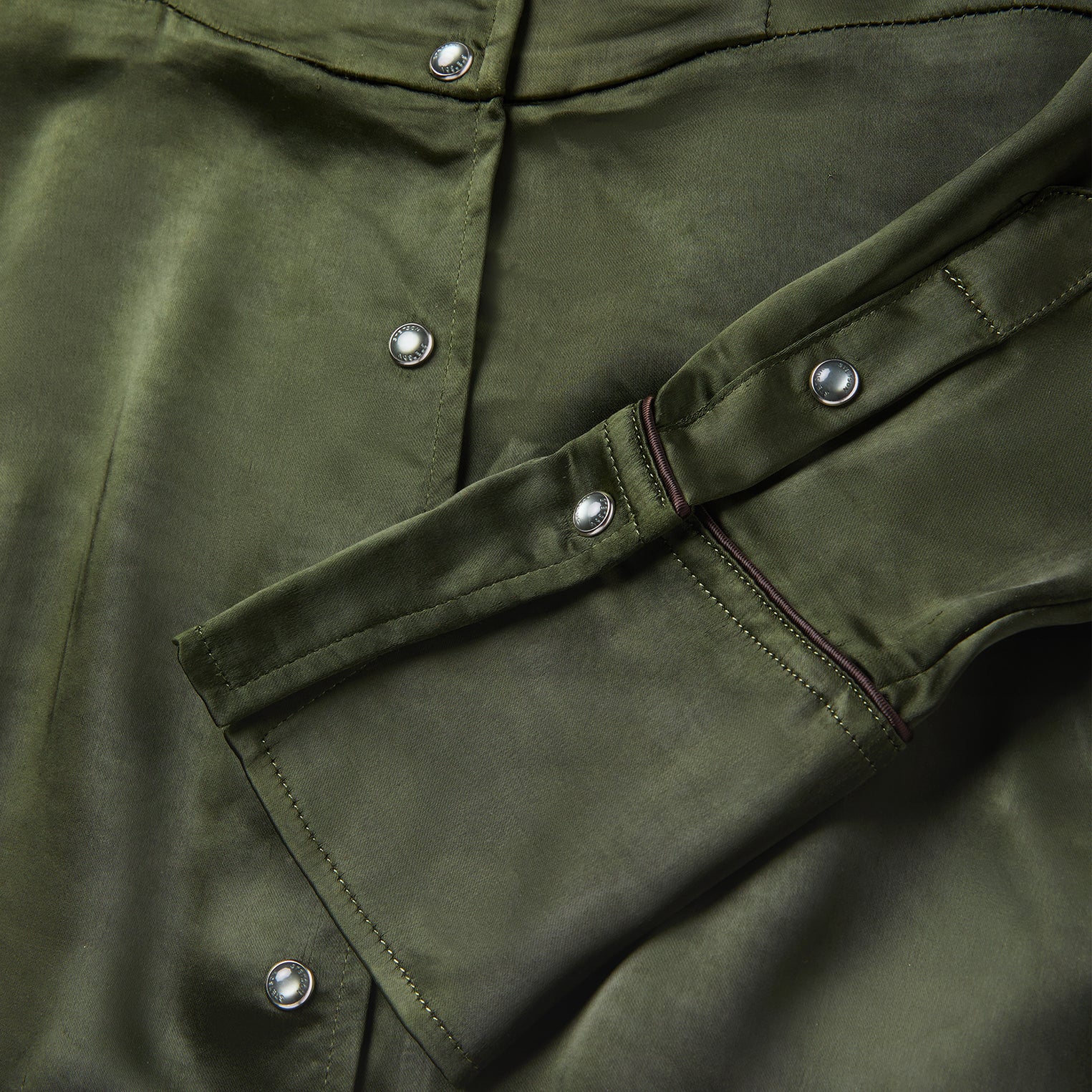 Satin Western Dress - Image 5