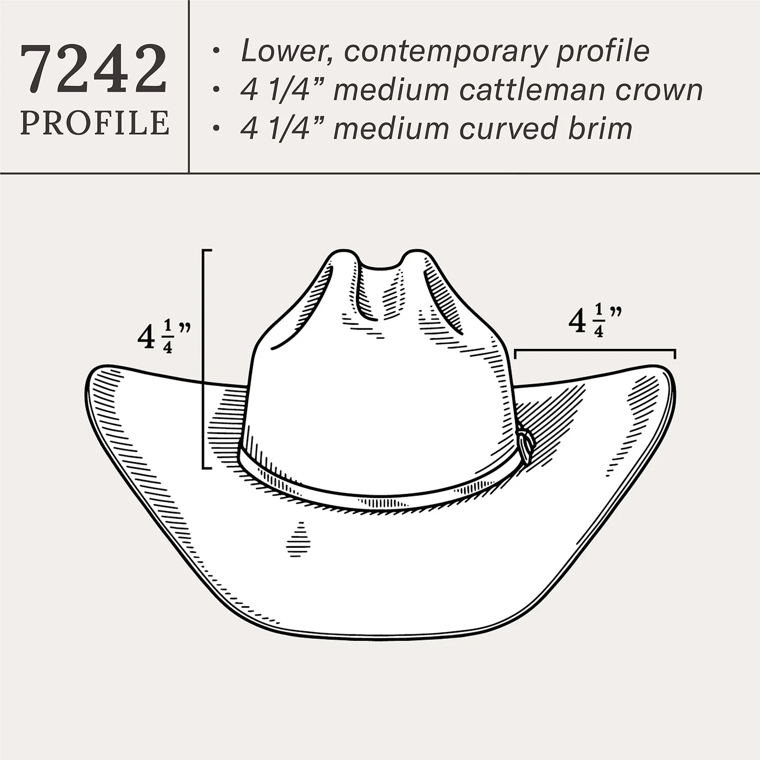 Shasta 10X Cowboy Hat - 4 1/4" Brim - Image 11
