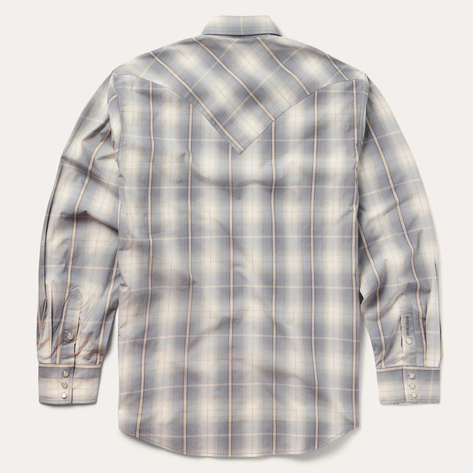Smoke Diamonds Plaid Western Shirt - Image 2