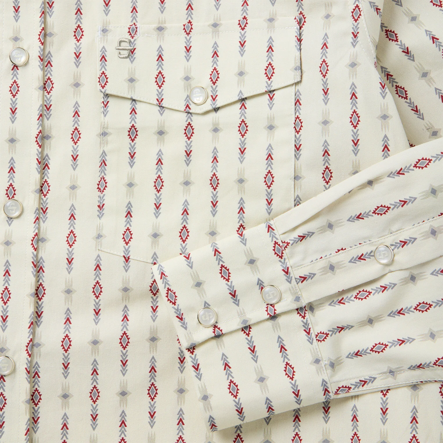 Southwest Stripe Western Shirt - Image 5
