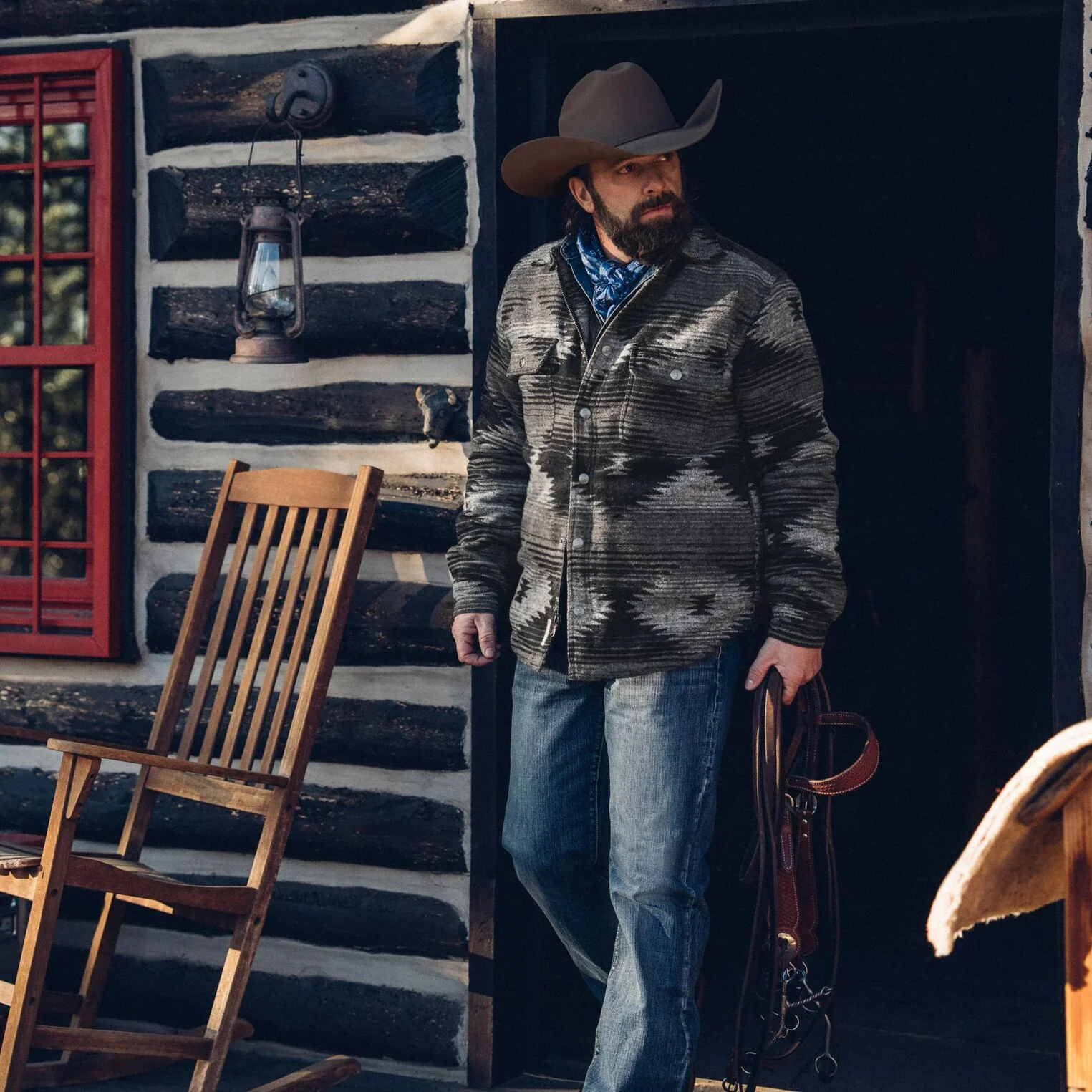 Southwestern Flannel Jacket - Image 2