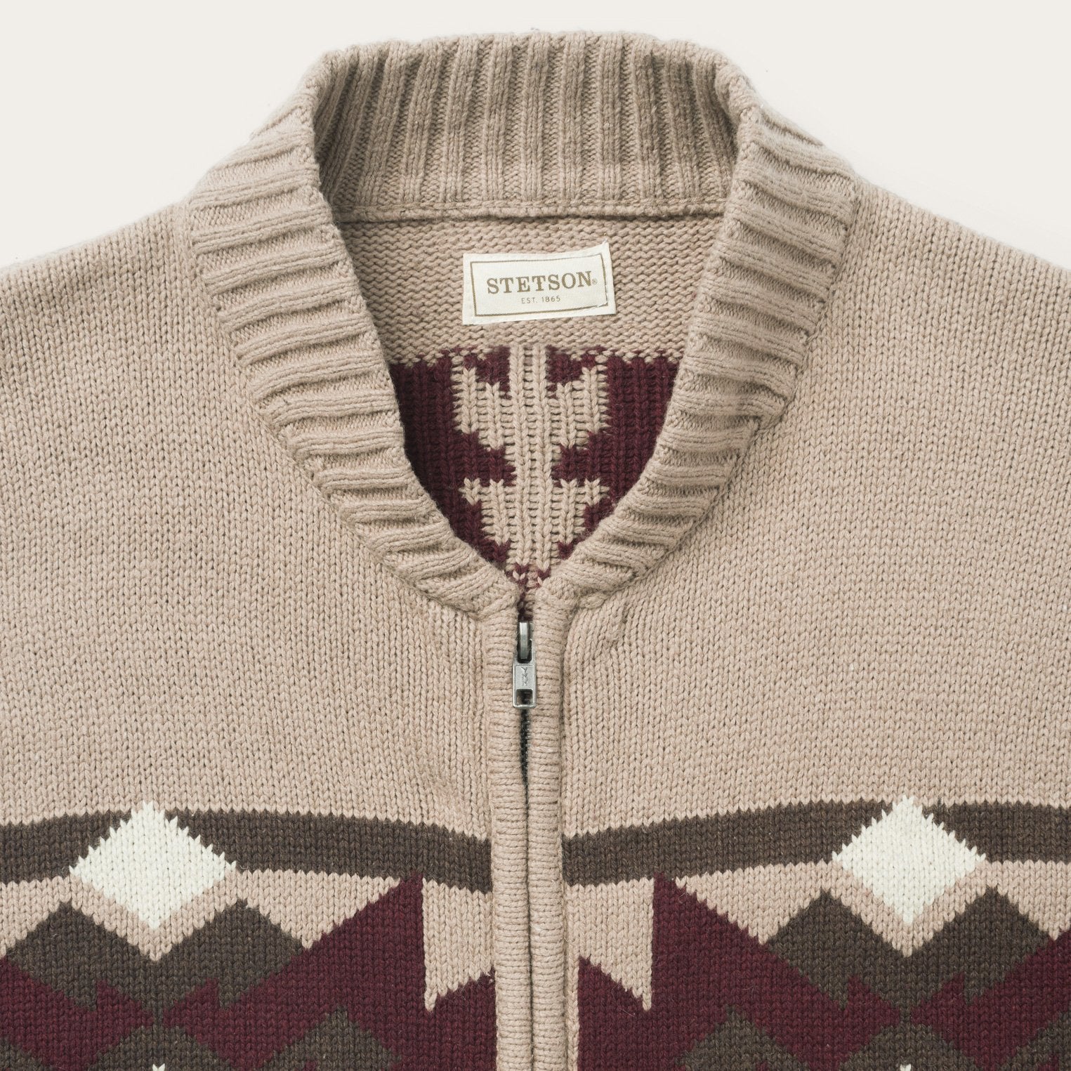 Brown Aztec Cardigan - Image 3