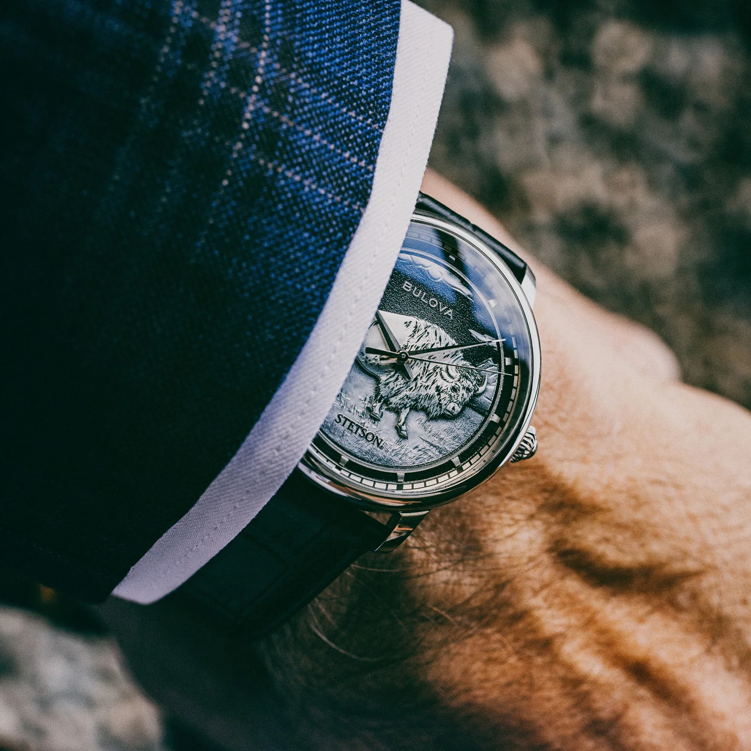 Bulova x Stetson Bison Watch - Image 4