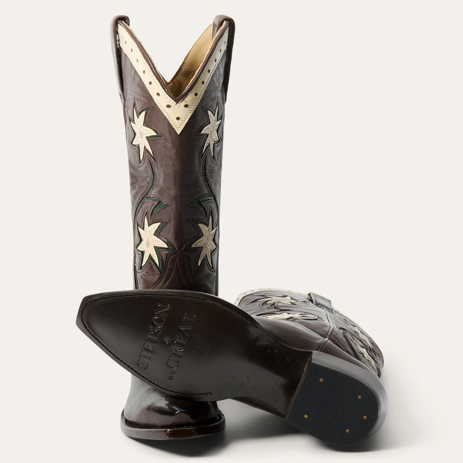 Stetson & THE GREAT. Floral Cowboy Boot - Image 10