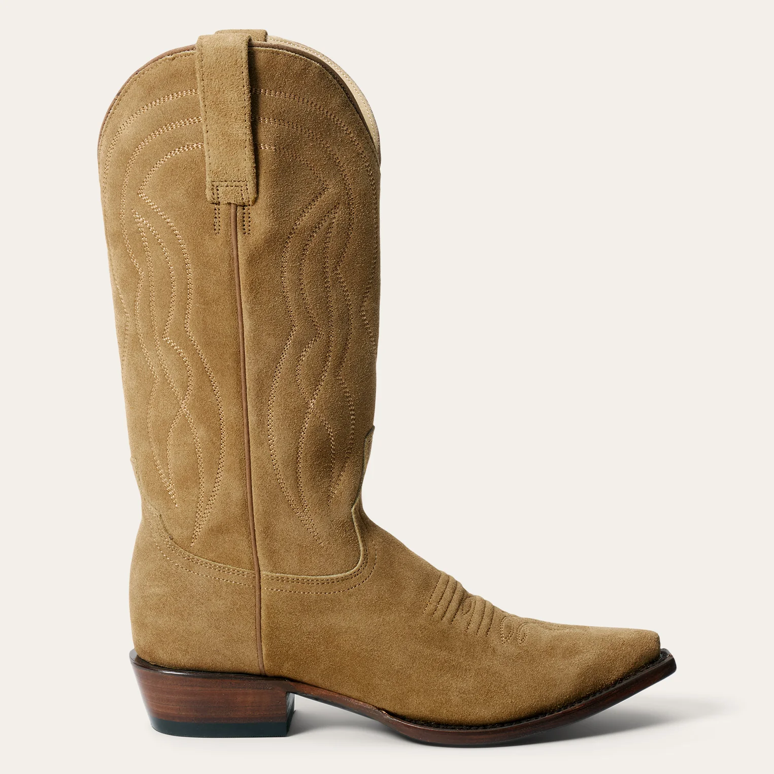 Stetson & THE GREAT. Suede Cowboy Boot - Image 5