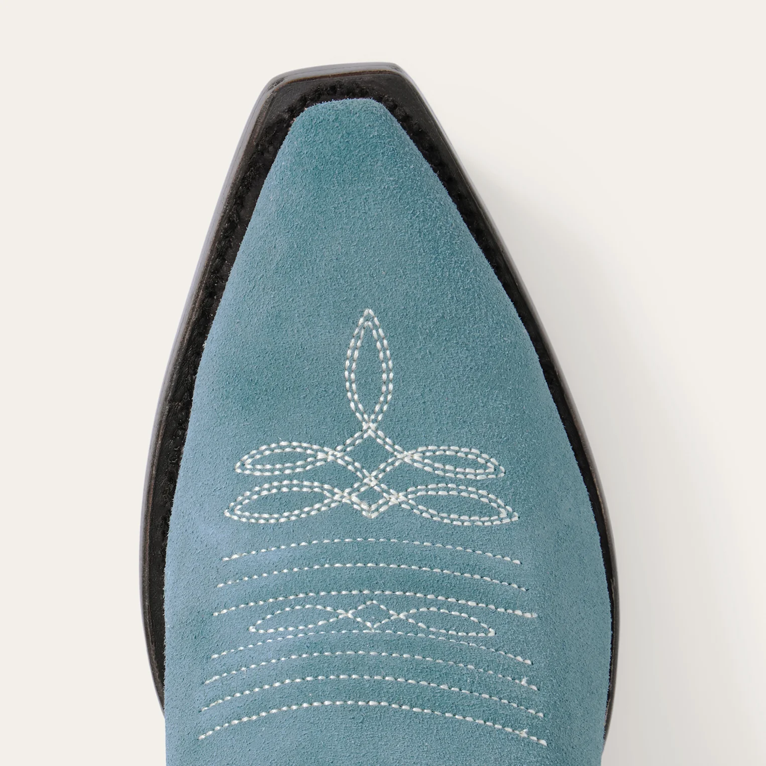 Stetson & THE GREAT. Suede Floral Cowboy Boot - Image 7