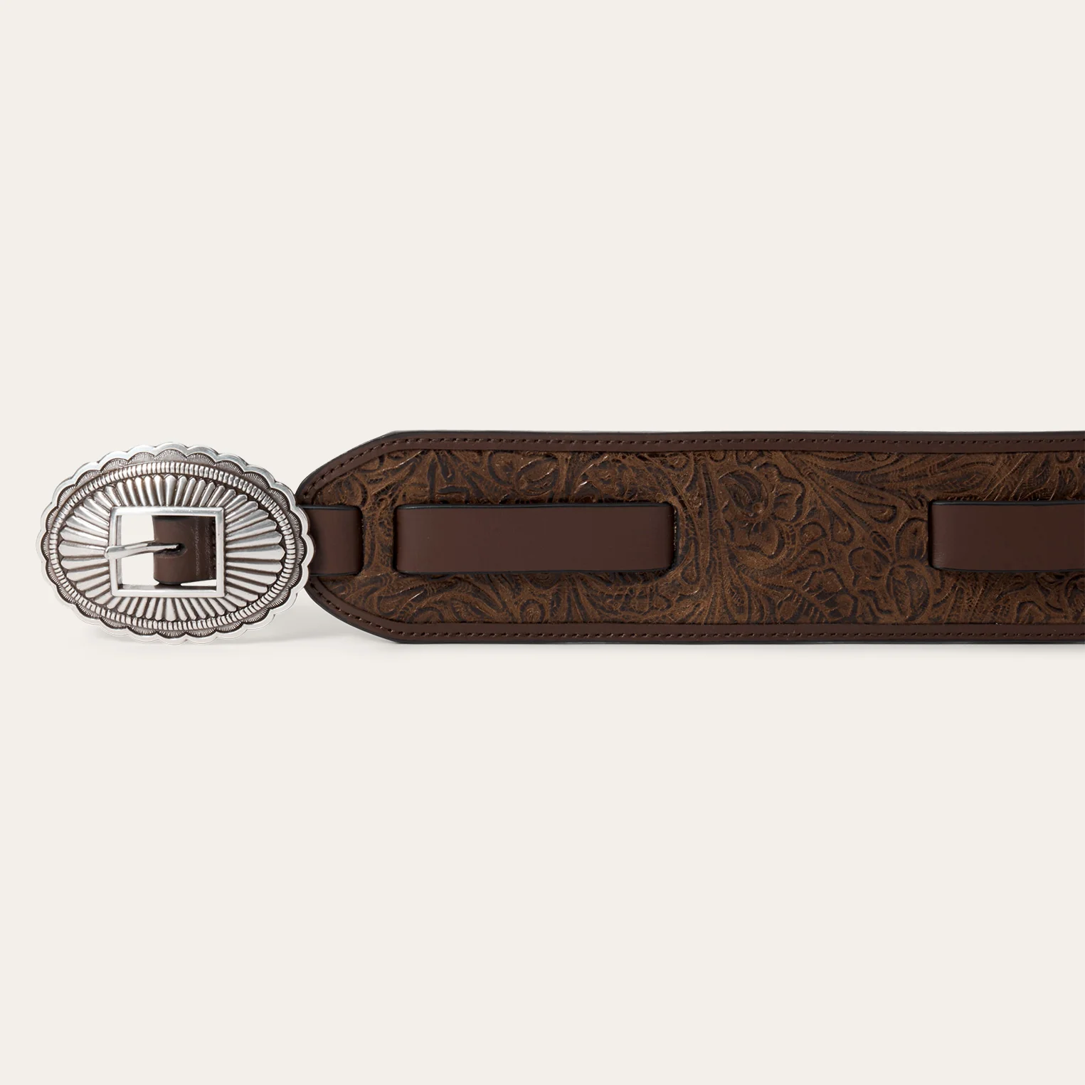Stetson & THE GREAT. Tooled Waist Belt - Image 5