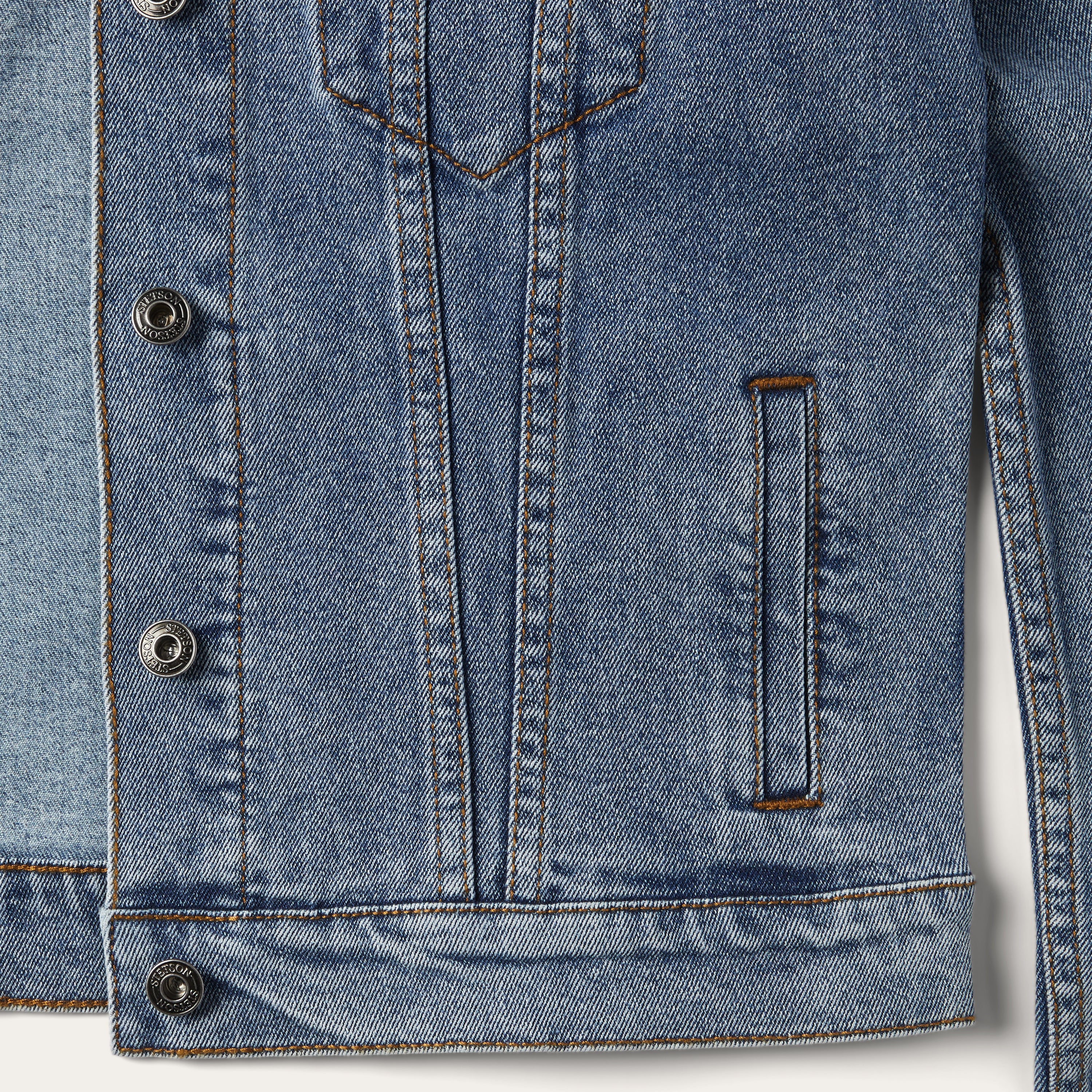 Stretch Denim Jacket - Image 5