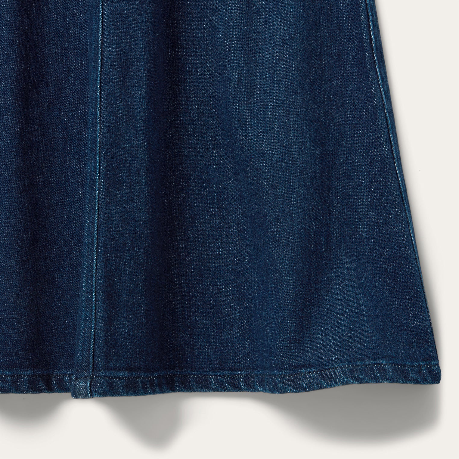 Stretch Denim Tank Dress - Image 4