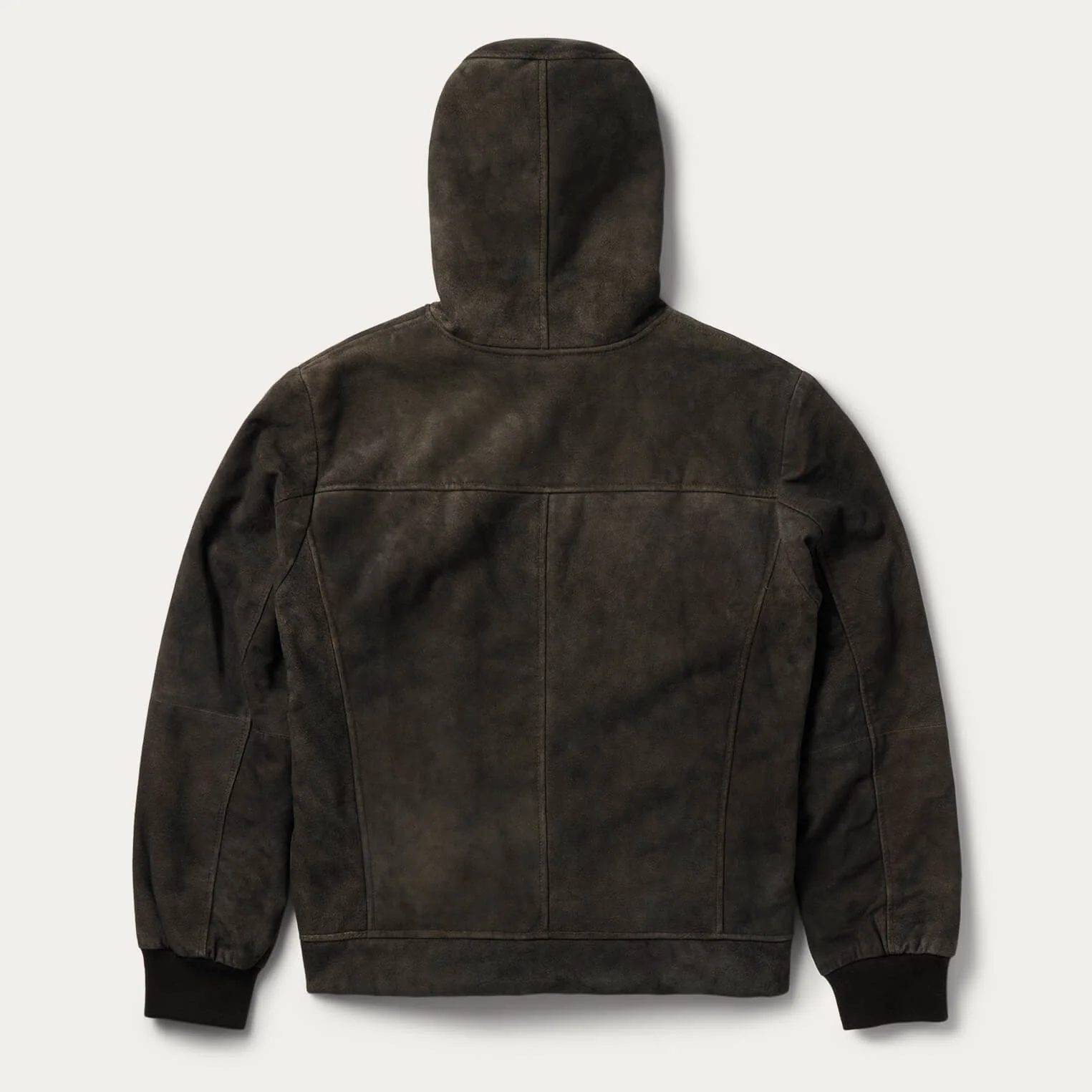 Suede Hooded Jacket - Image 3