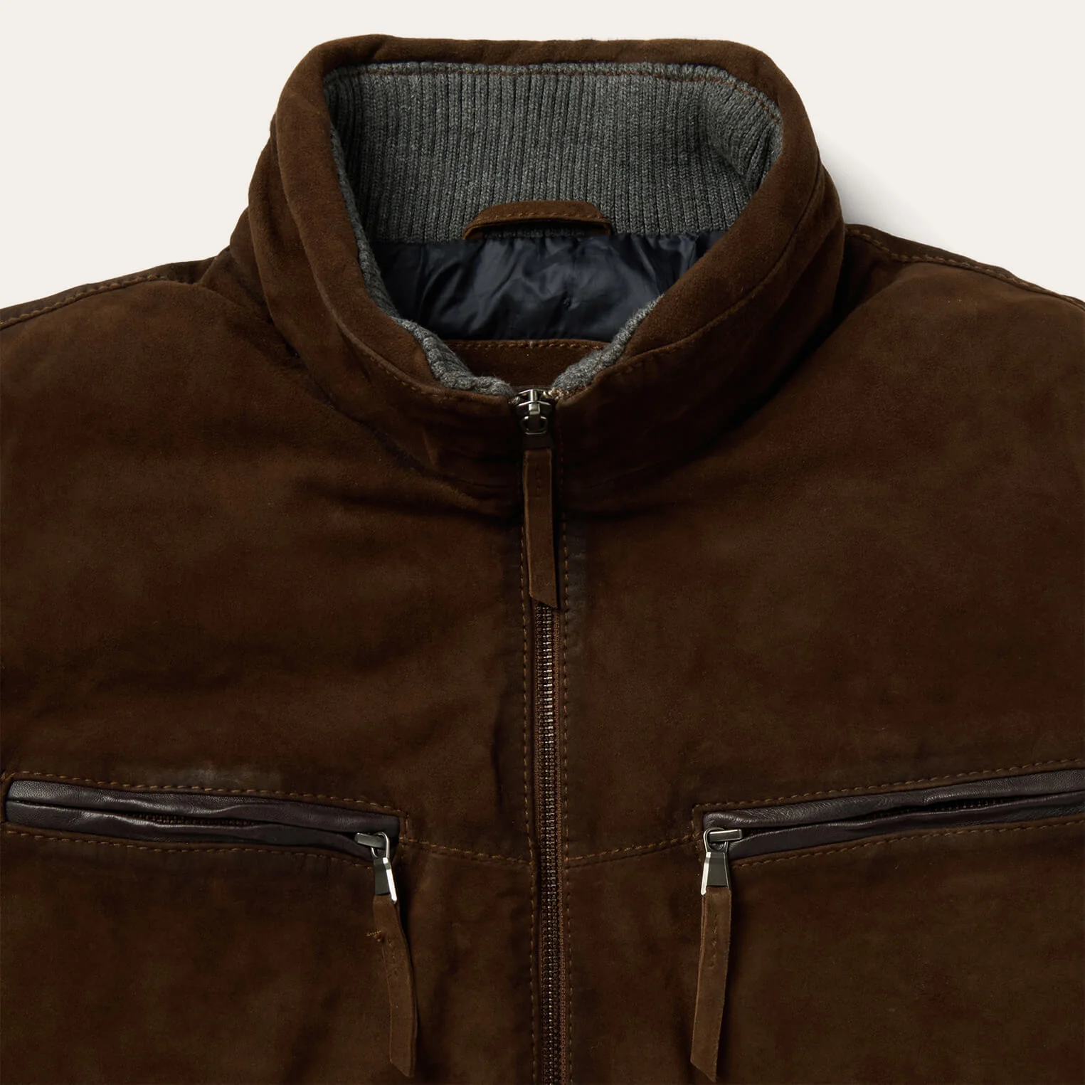 Suede Moto Jacket - Image 3