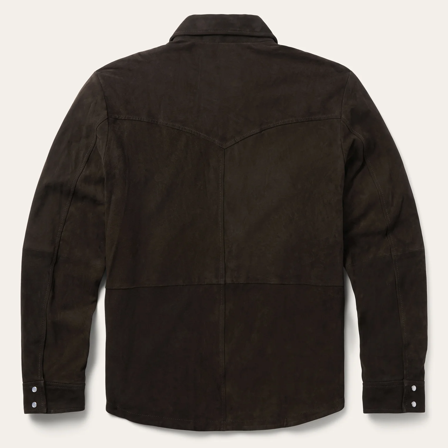 Suede Shirt Jacket - Image 4