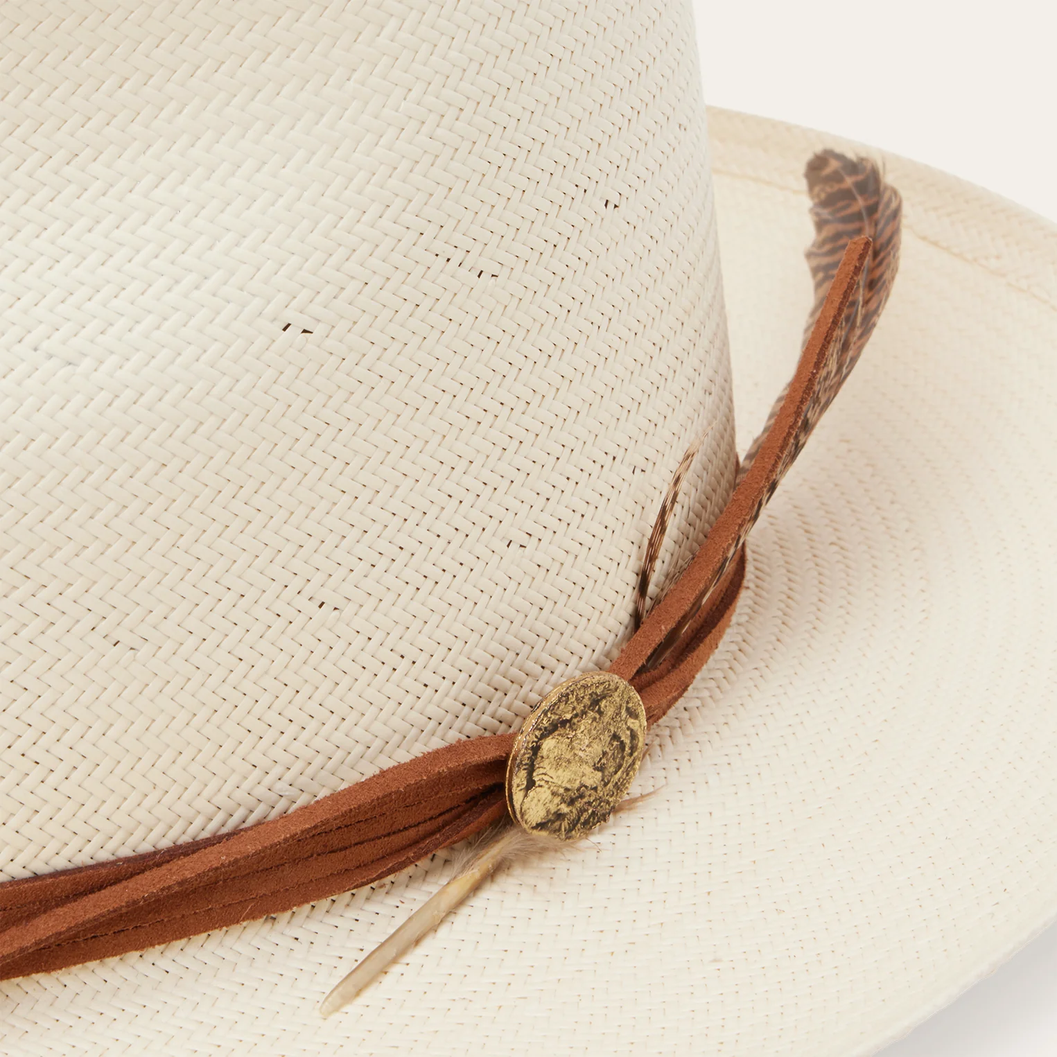 Tallahassee Shantung Straw Fedora - Image 9