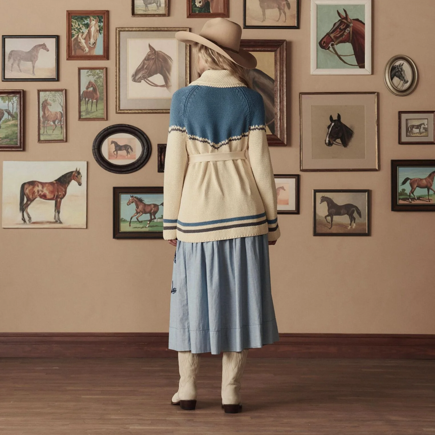 Stetson & THE GREAT. The Western Riding Cardigan Sweater - Image 3