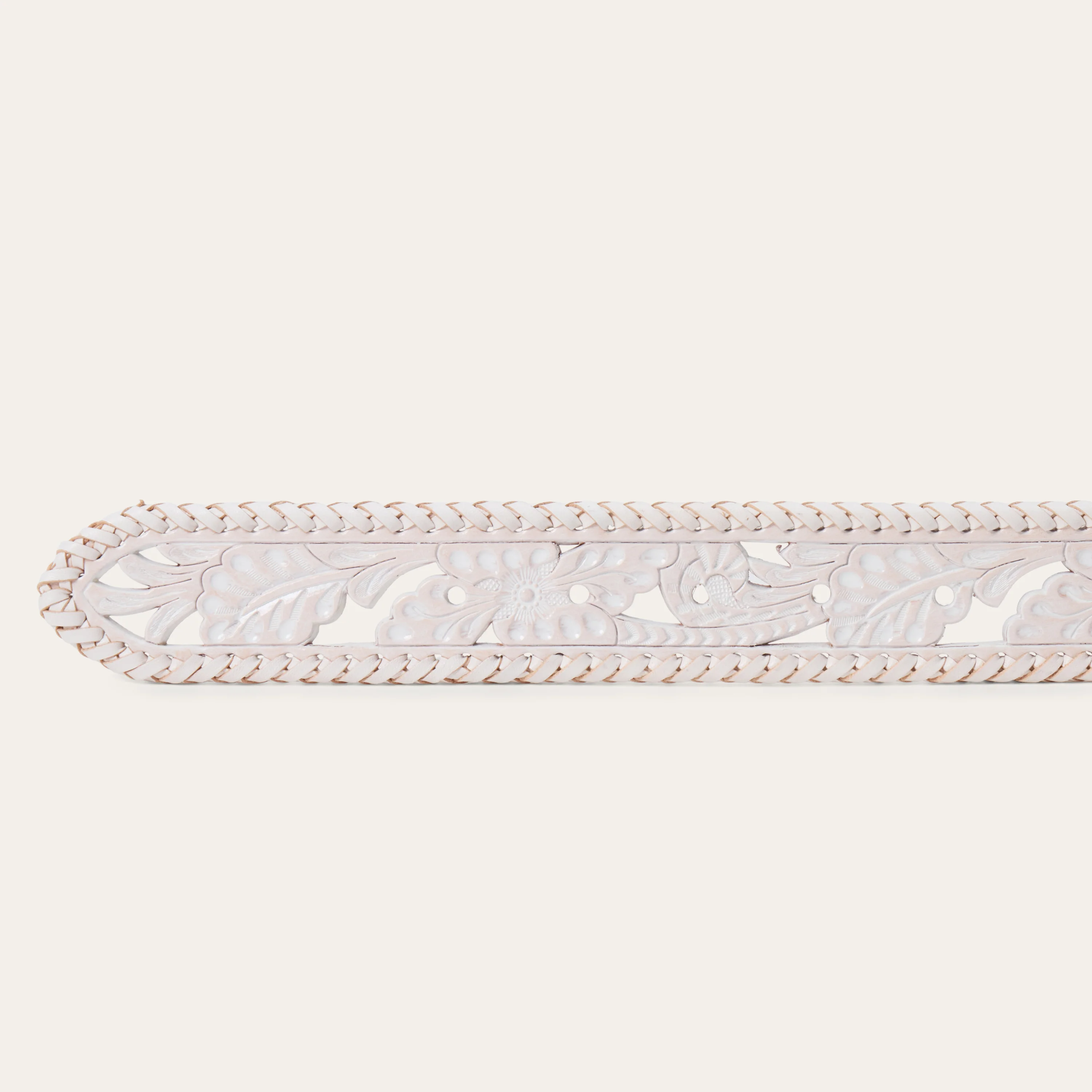 Tooled Laced Edge Belt - Image 4