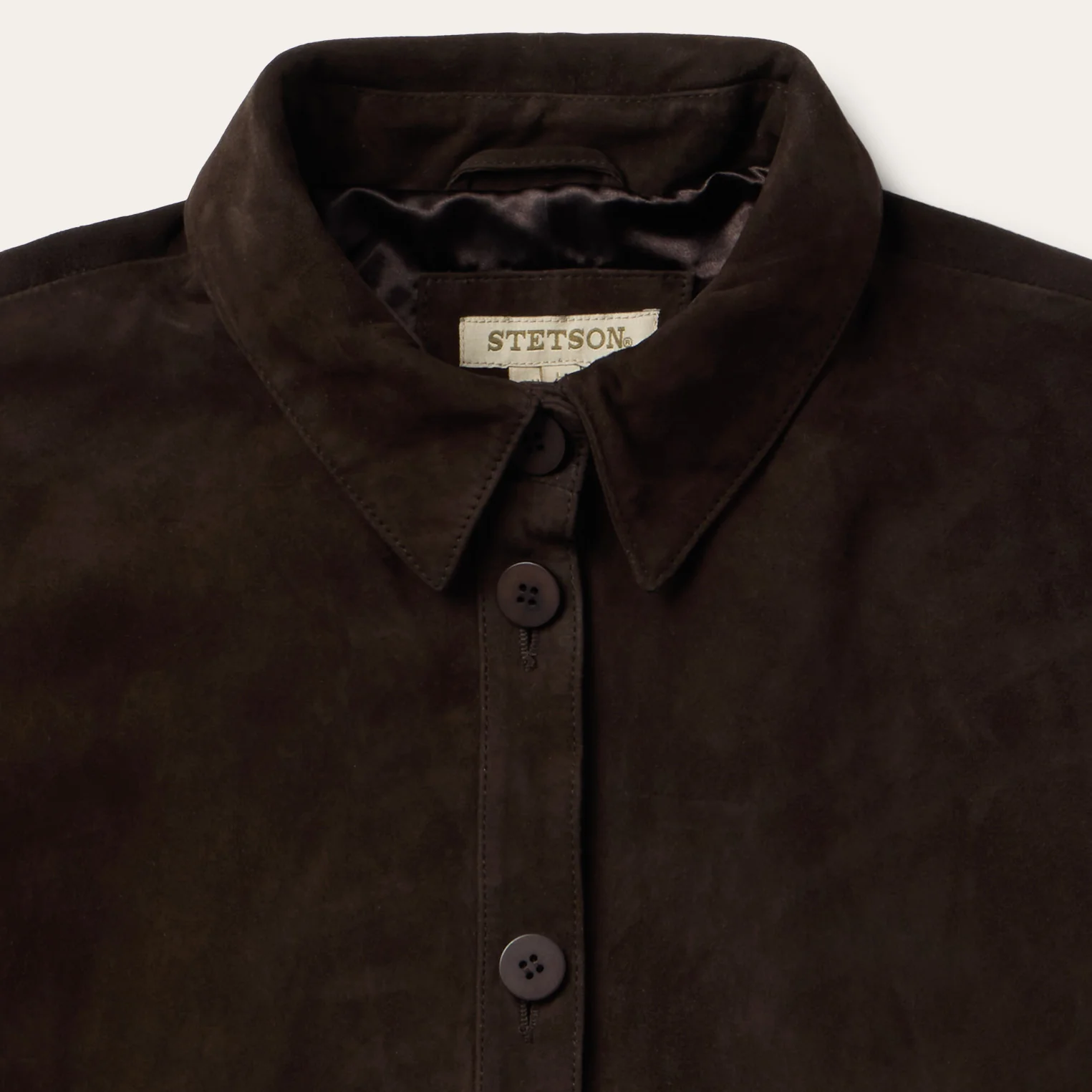 Two Pocket Fringe Suede Jacket - Image 3