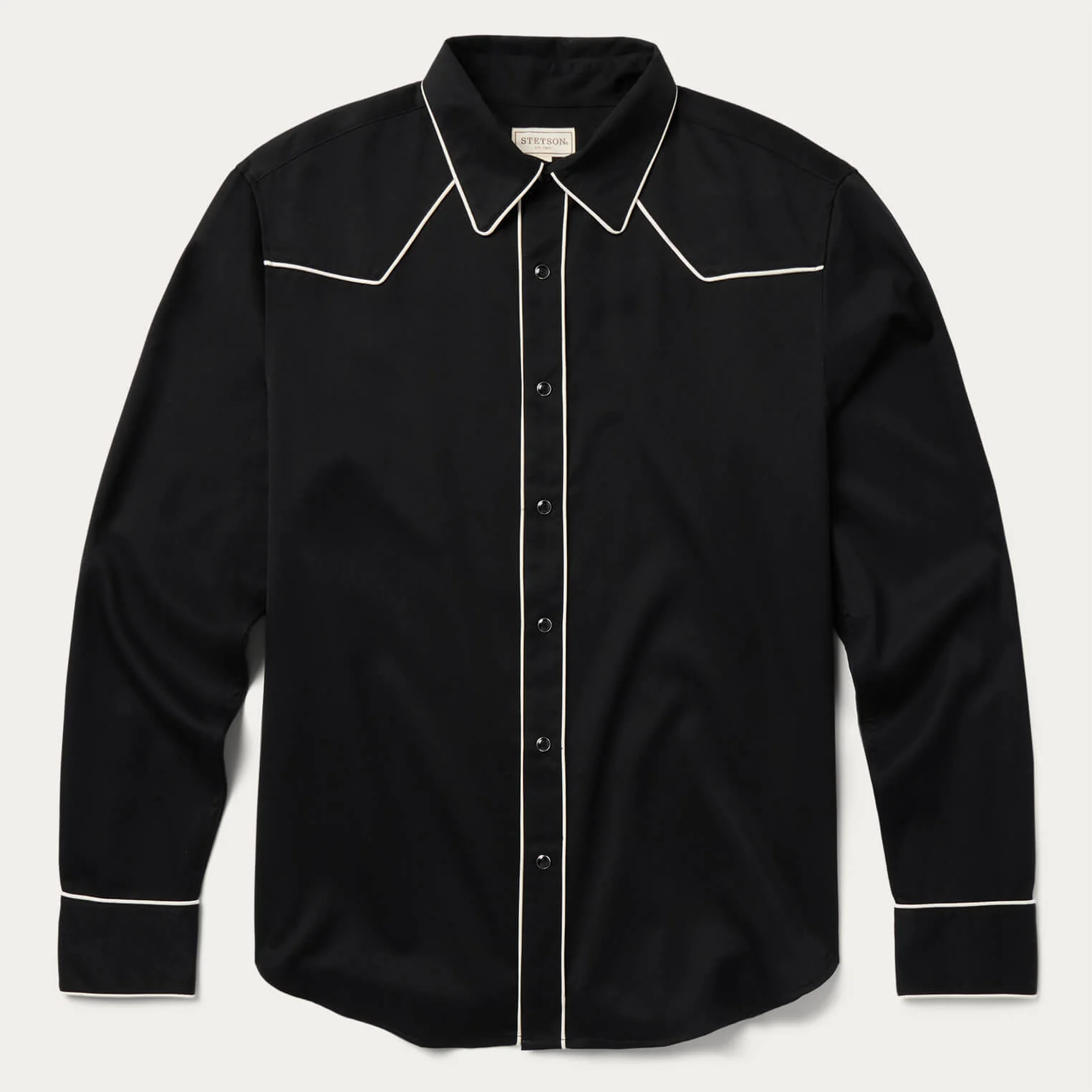 Vintage Piped Western Shirt