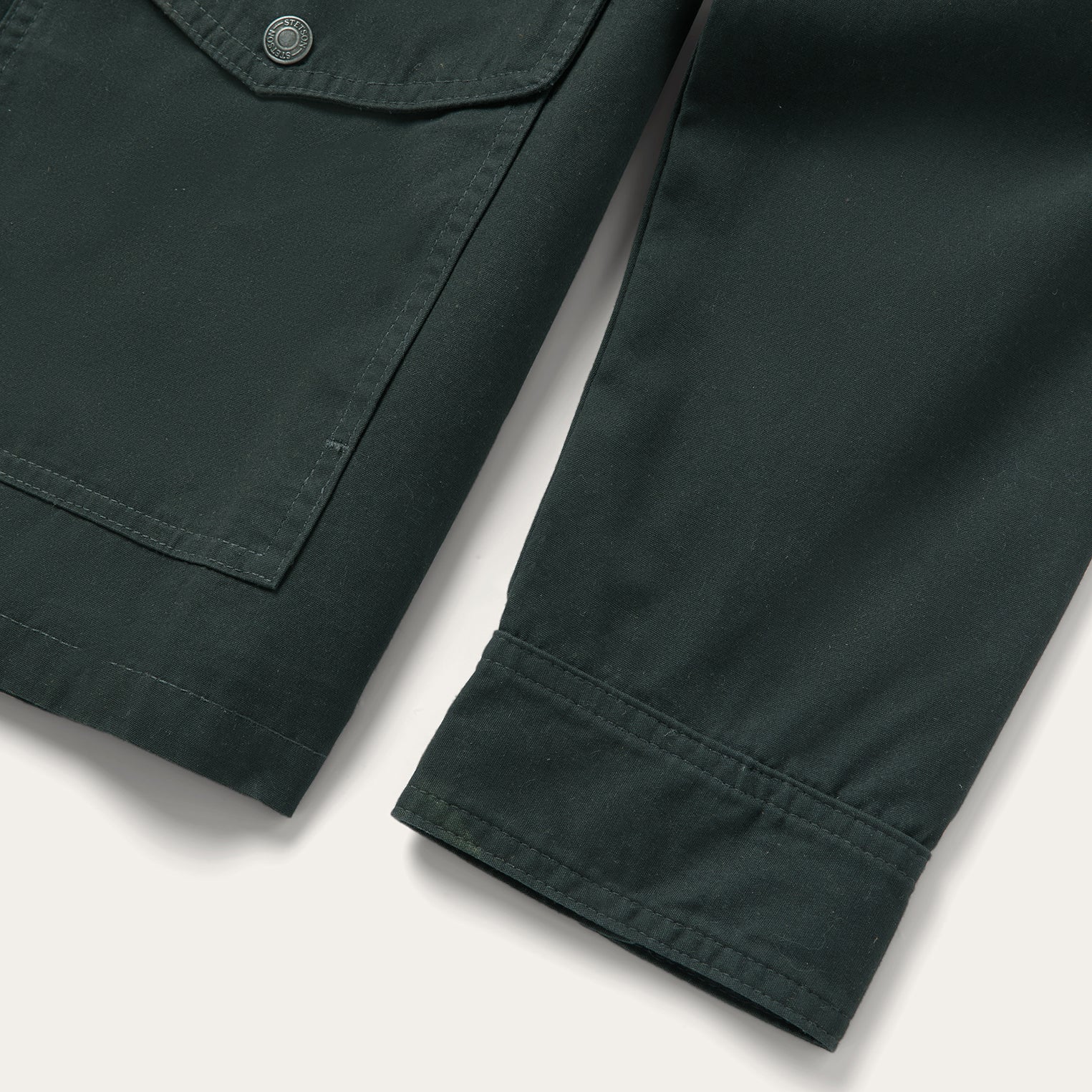 Waxed Canvas Shirt Jacket - Image 7