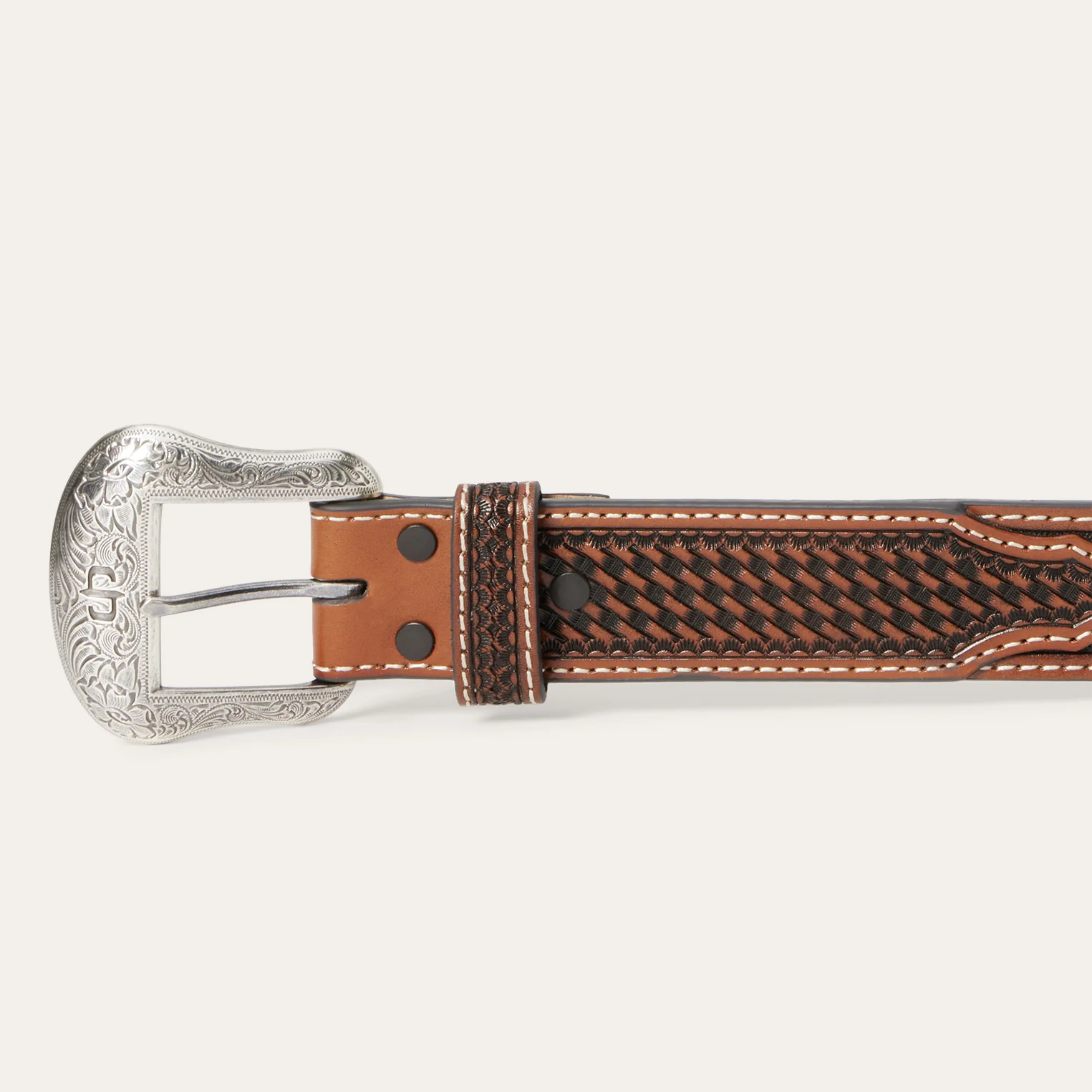 Western Icons Tooled Belt - Image 3