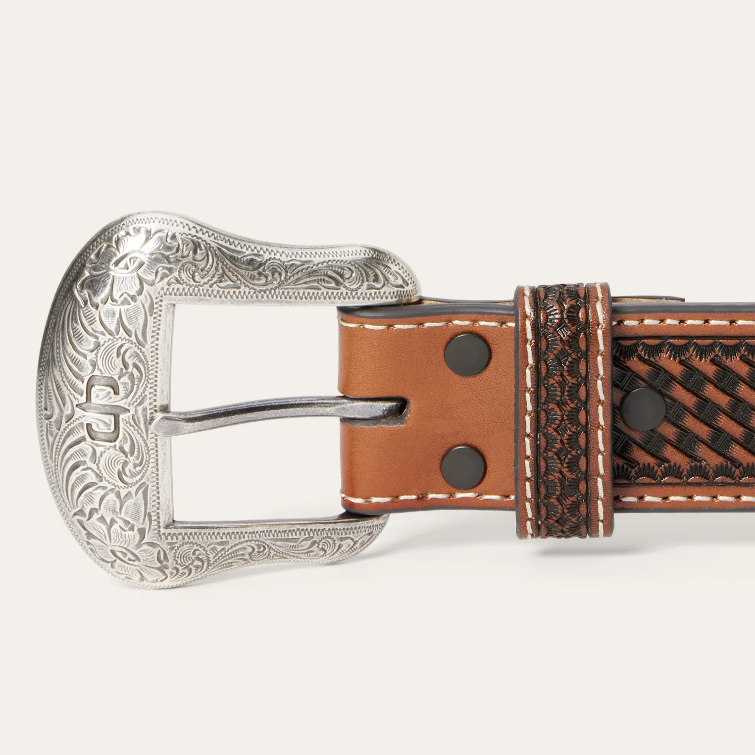 Western Icons Tooled Belt - Image 5
