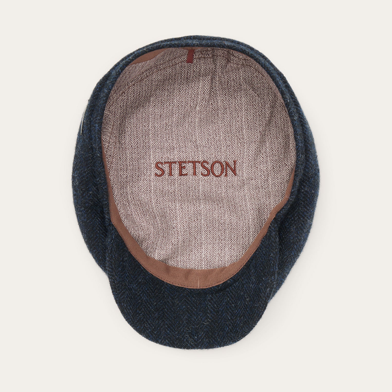 Wool Herringbone Driver Cap - Image 5