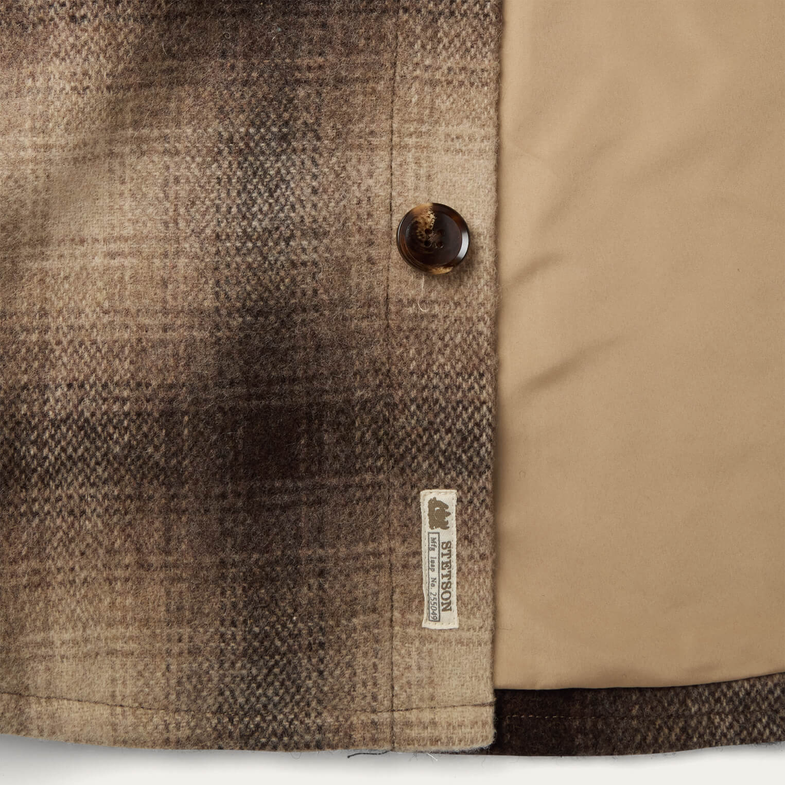Wool Plaid Shirt Jacket - Image 6