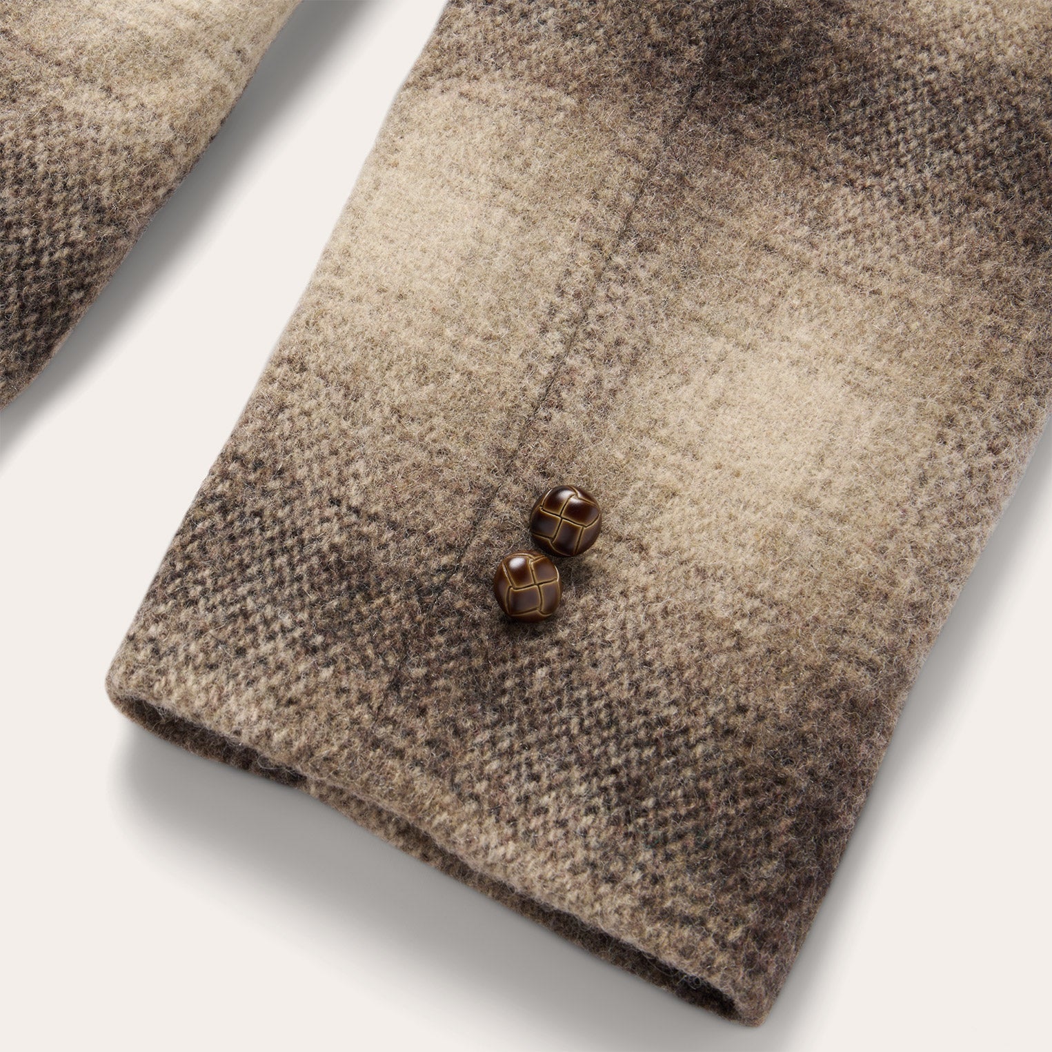 Wool Plaid Western Blazer - Image 4