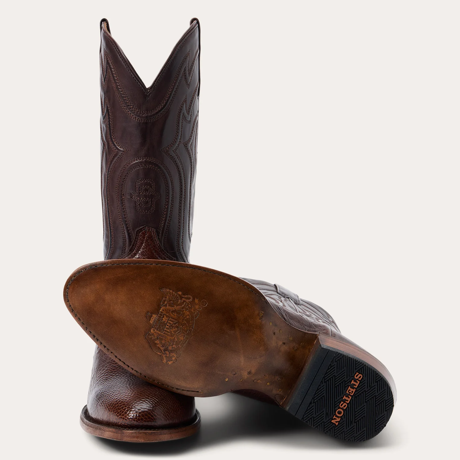 Wyatt Smooth Ostrich Boots - Image 6